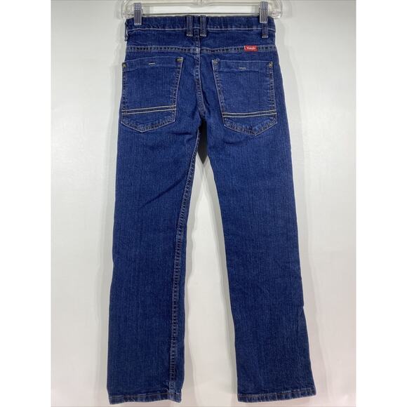 Wrangler 5RHBWMD Jeans Adjustable Waist Boys Size 10 Regular 24x25 - Picture 1 of 10